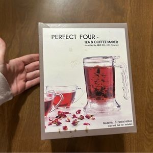 Perfect Four tea & coffee maker NWT